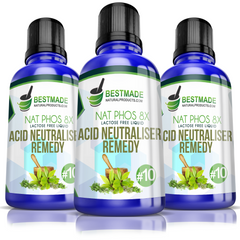 Heartburn Natural Remedy Vegan & Lactose Free Triple Pack - SAVE 30%