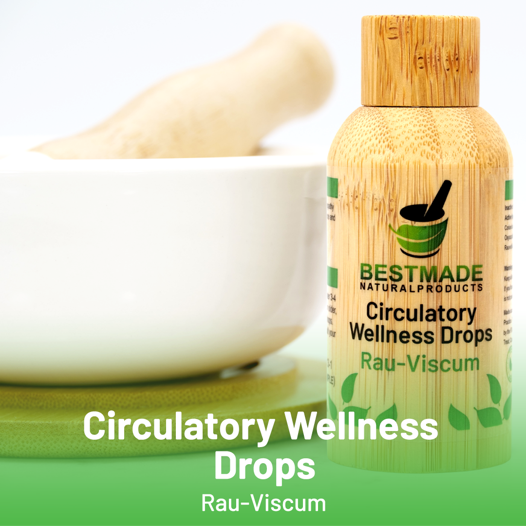 Homeopathic Circulatory Wellness Drops - Rau-Viscum 30mL