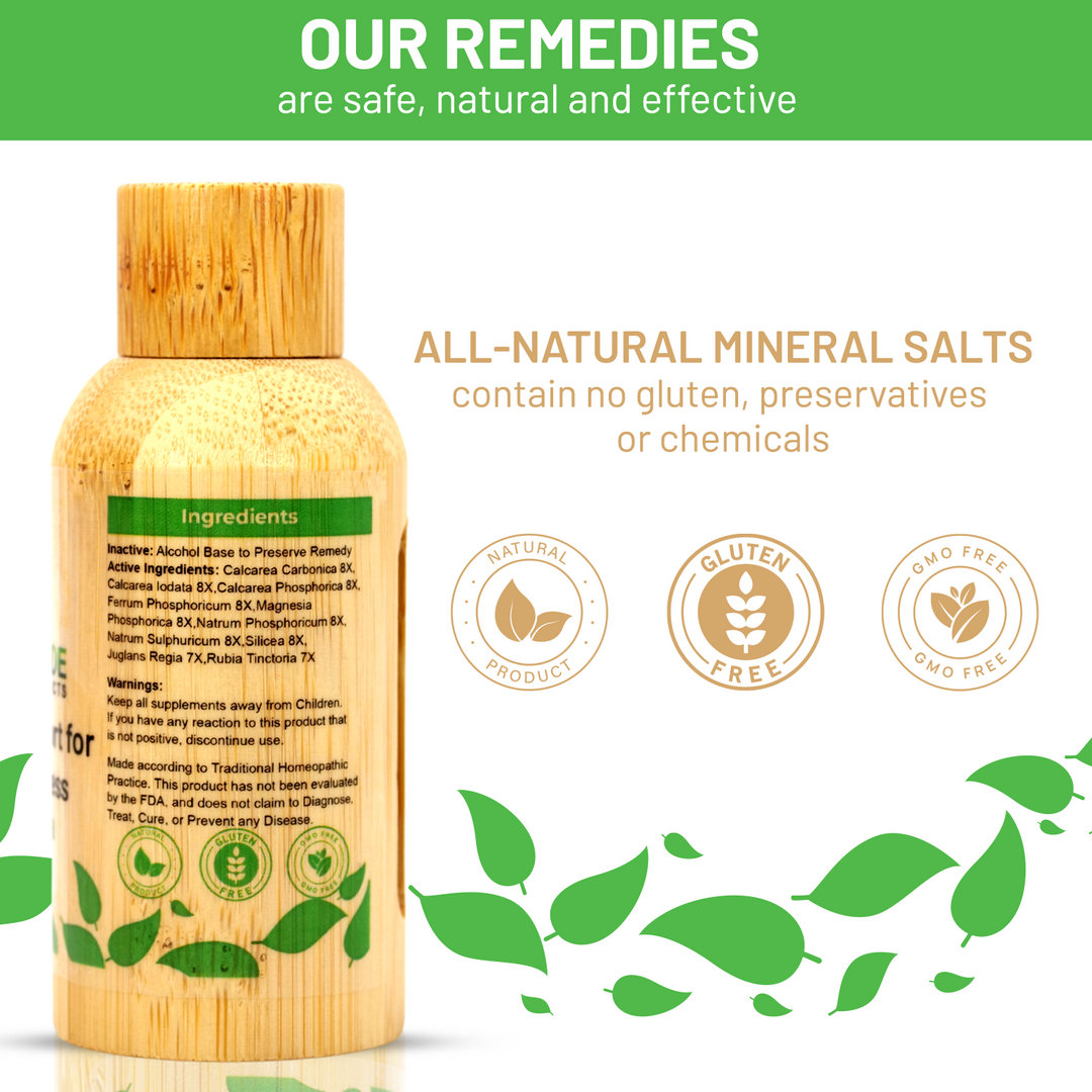 Homeopathic Mineral Support for Daily Wellness - Be-Rubia