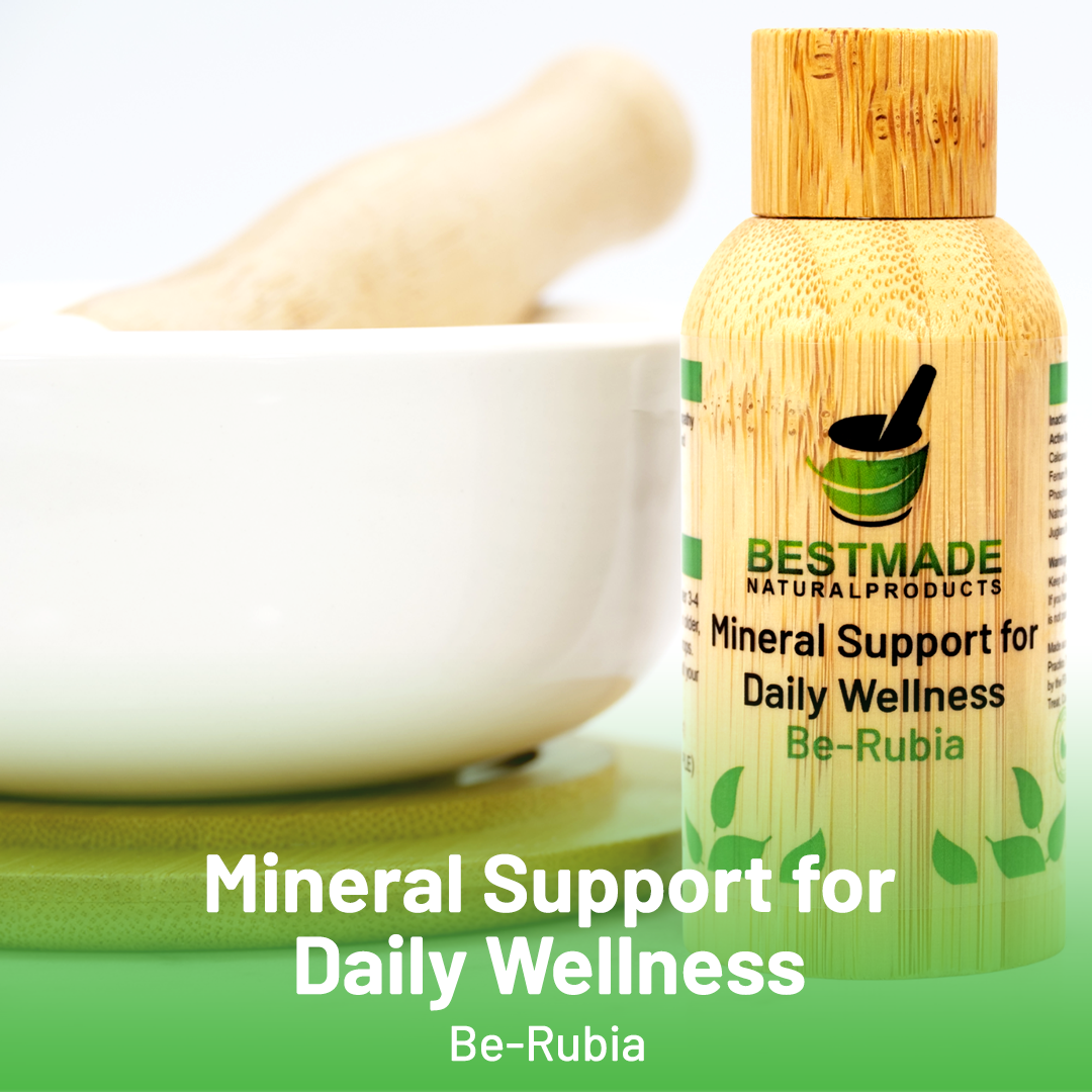 Homeopathic Mineral Support for Daily Wellness - Be-Rubia