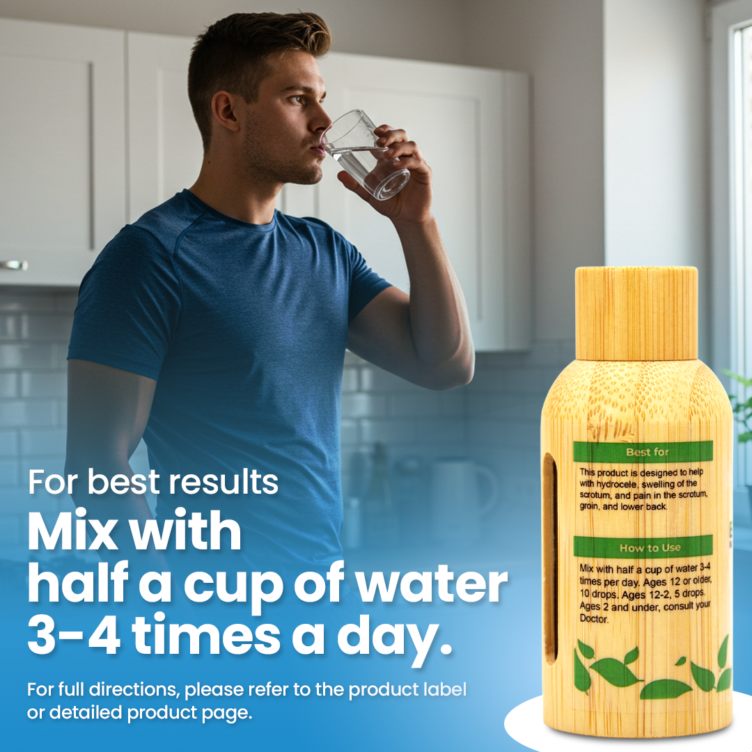 Natural Remedy for Hydrocele (BM250) 30ml - Simple Product