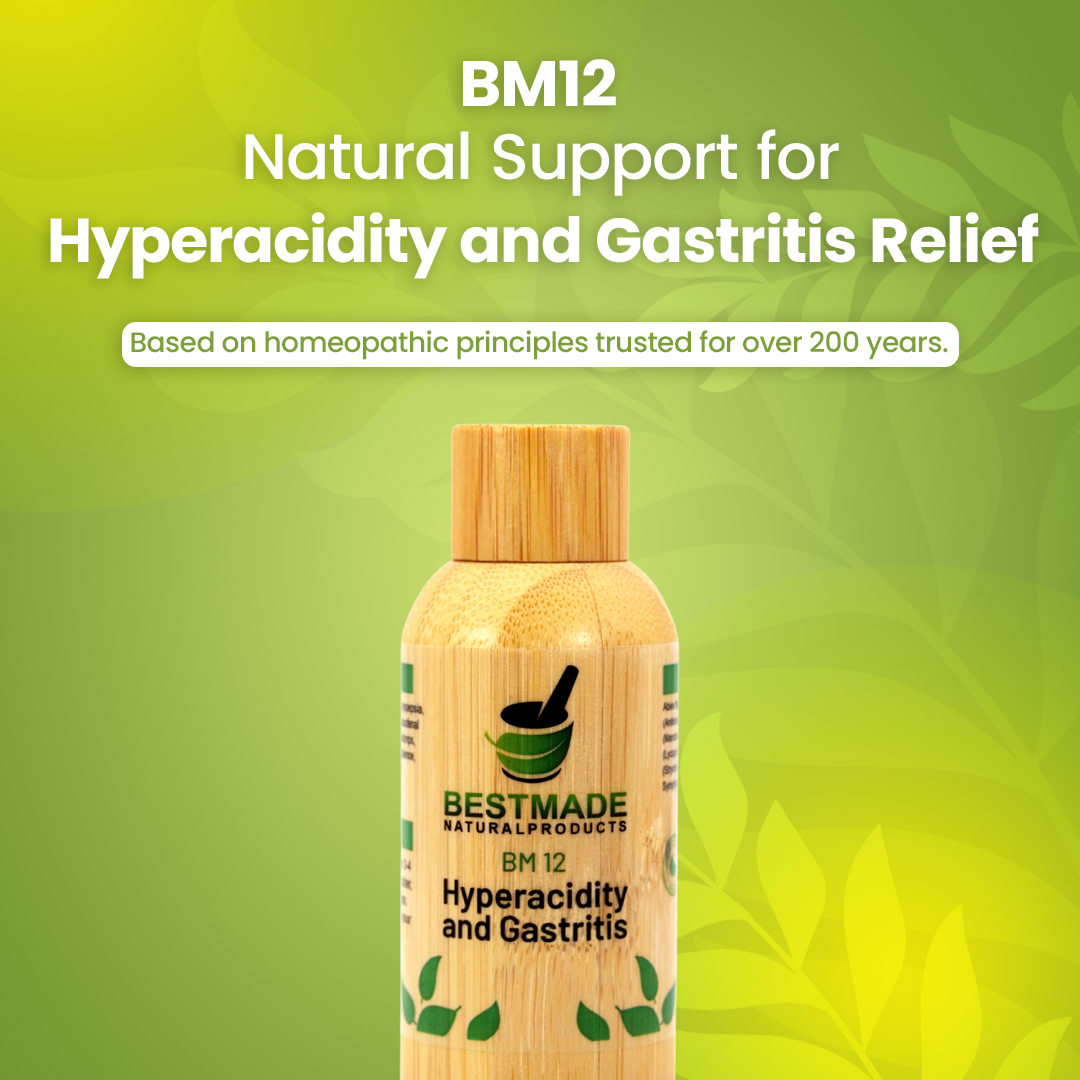 Hyperacidity and Gastritis Relief BM12 - Indigestion Ulcers