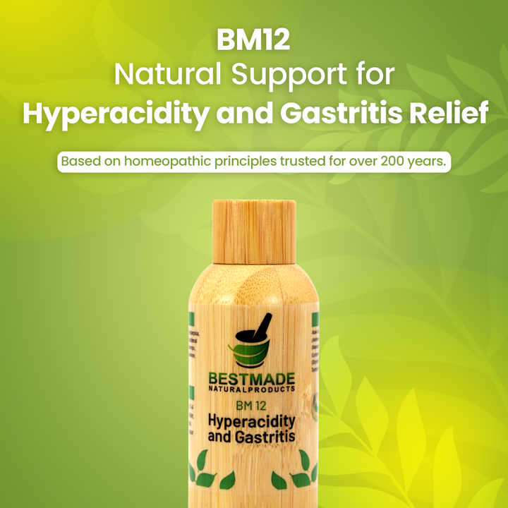 Hyperacidity and Gastritis Relief BM12 - Indigestion Ulcers