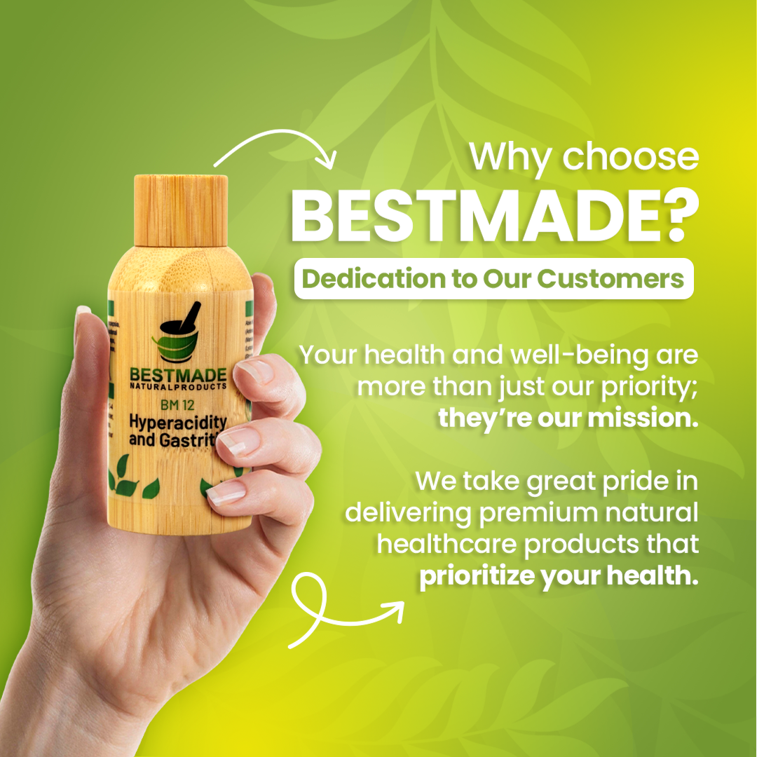 Hyperacidity and Gastritis Relief BM12 - Indigestion Ulcers