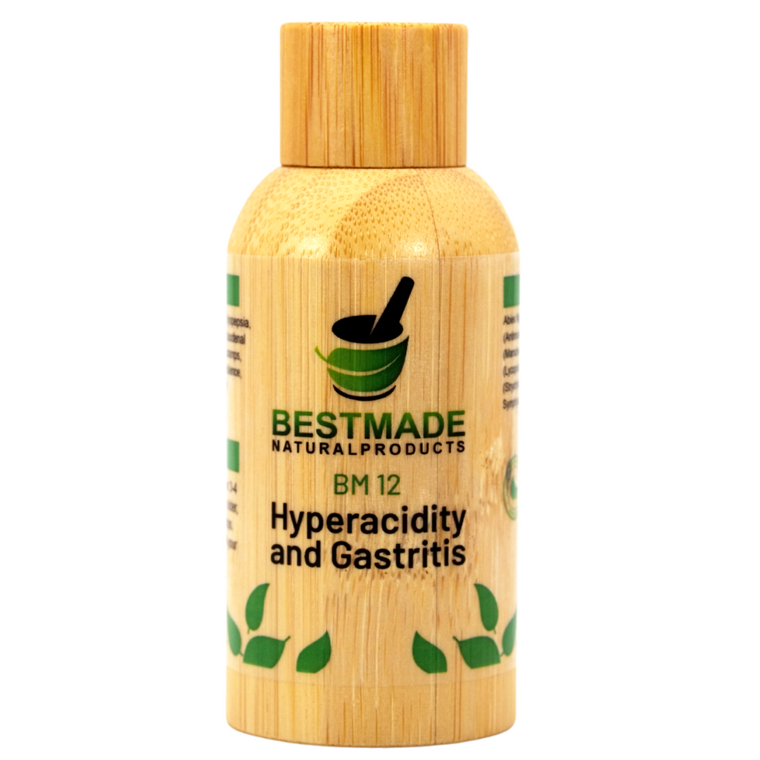 Hyperacidity and Gastritis Relief BM12 - Indigestion Ulcers