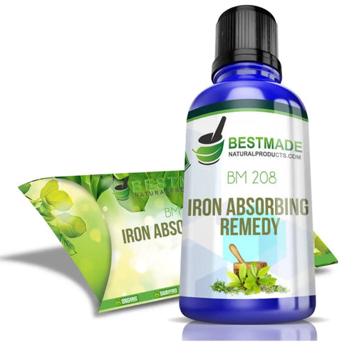 Iron absorbing remedy