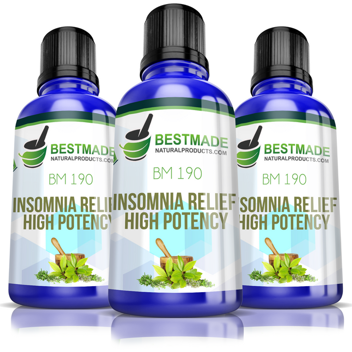 Insomnia Support High Potency Remedy (BM190) Triple Pack-