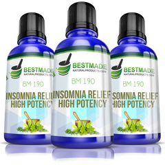 Insomnia Support High Potency Remedy (BM190) Triple Pack- Save 30%