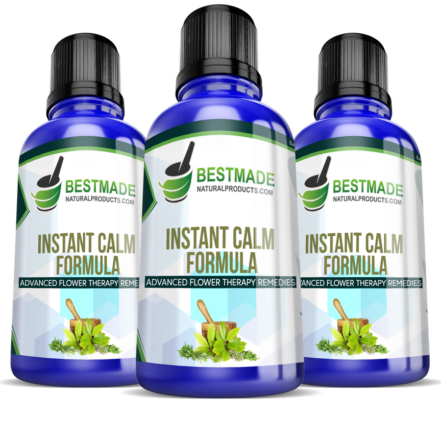 Instant Calm Formula Advanced Flower Therapy Remedy Triple