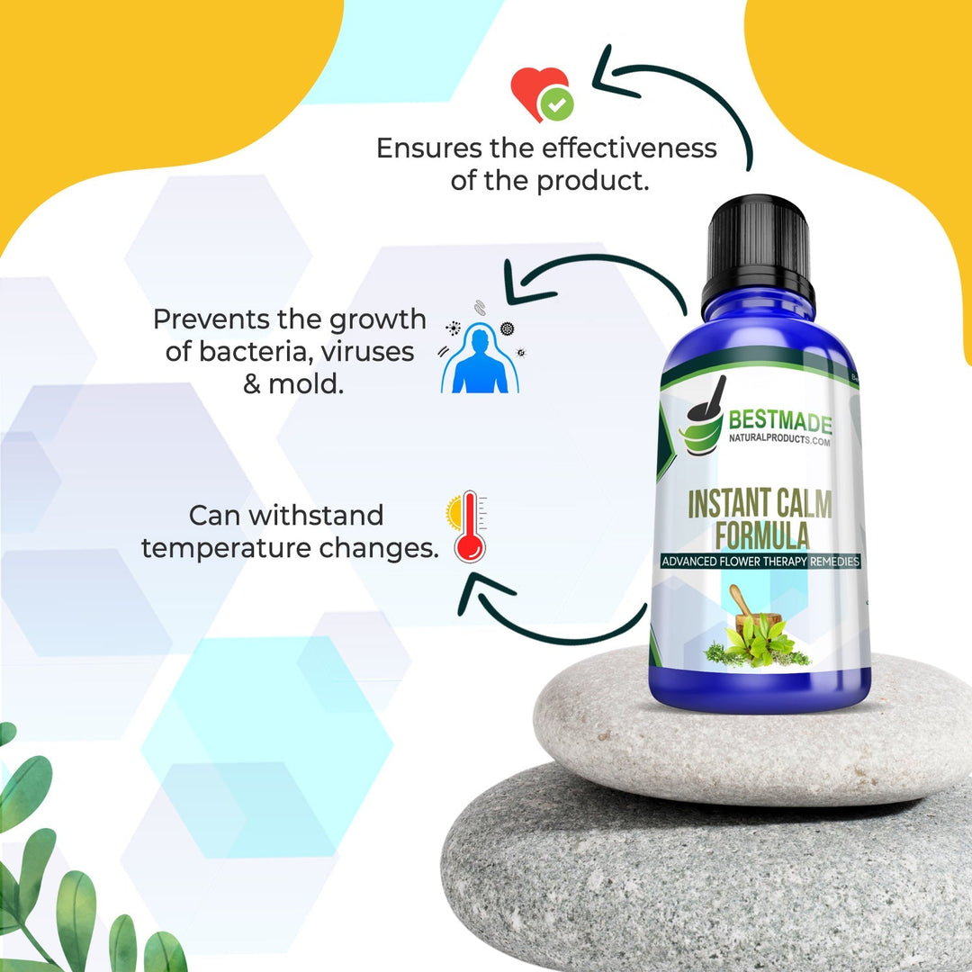 Instant Calm Formula Advanced Flower Therapy Remedy - Simple