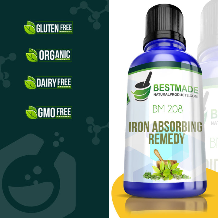 Iron Absorbing Remedy for Anemia (BM208) - BM Products