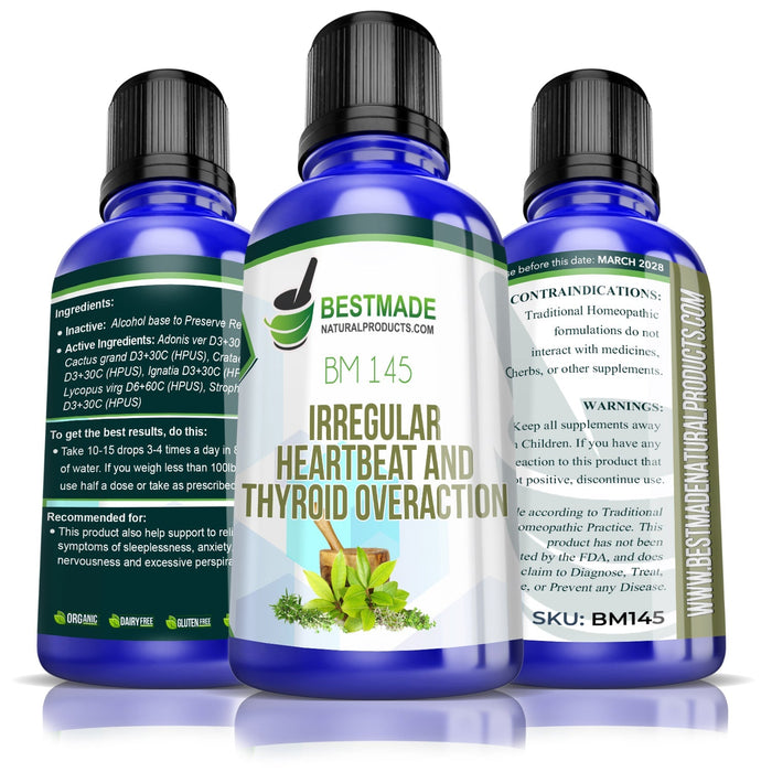 Irregular Heartbeat and Thyroid Overaction Natural Remedy 