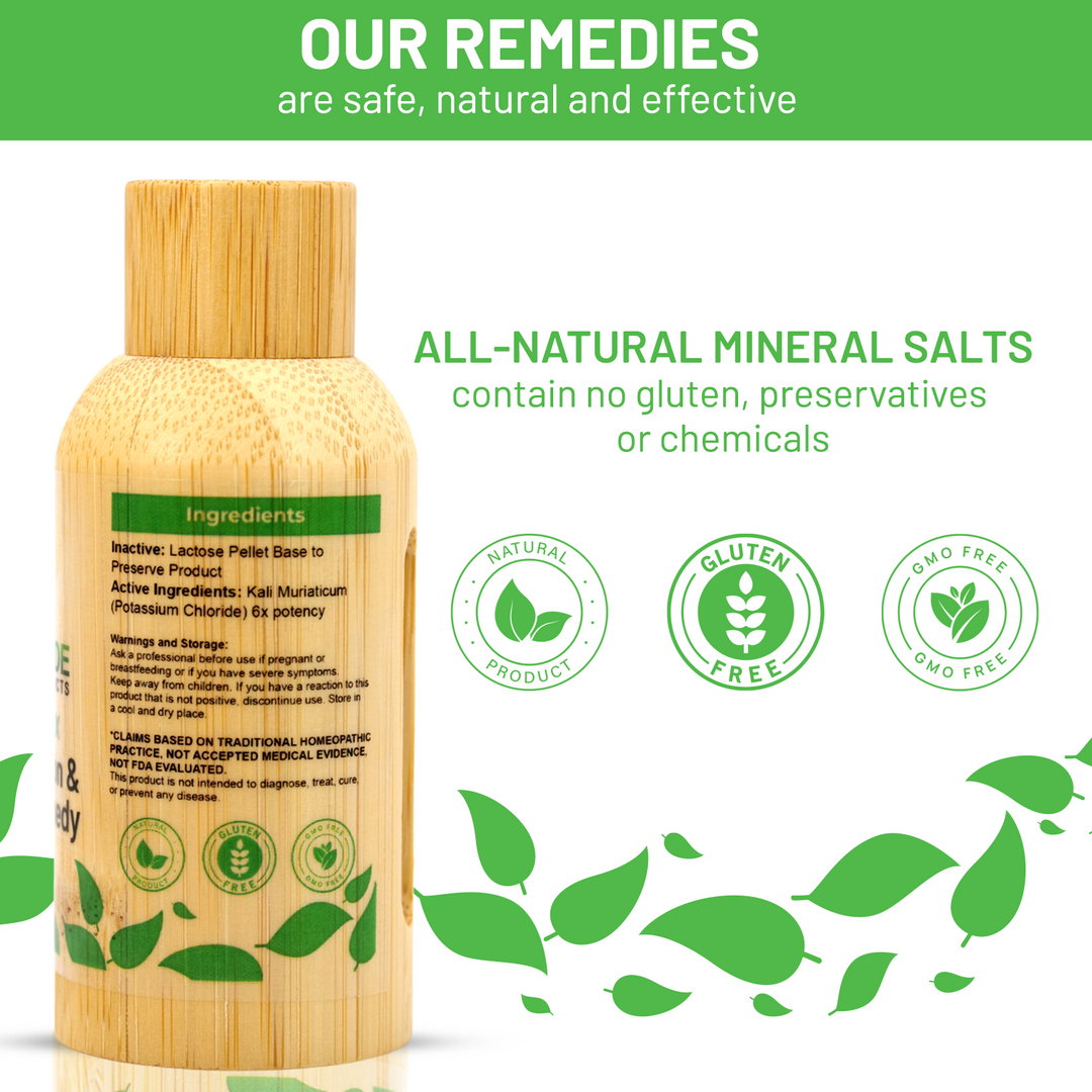 Kali Muriaticum 6x | Inflammation & Mucosa Remedy - Simple