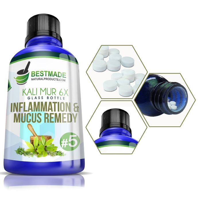 Kali Muriaticum 6x | Inflammation & Mucosa Remedy - Simple 