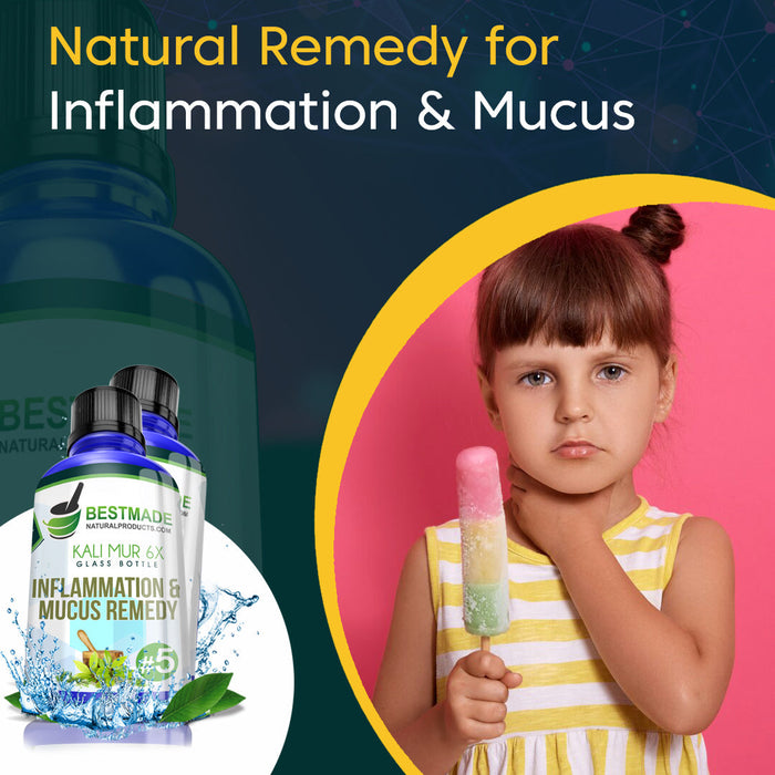 Kali Muriaticum 6x | Inflammation & Mucosa Remedy - Simple 