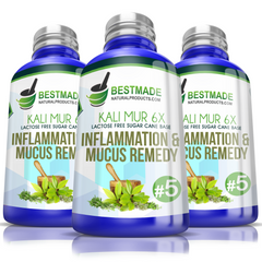 Kali Muriaticum 6x | Inflammation & Mucosa Remedy Triple Pack - SAVE 30%