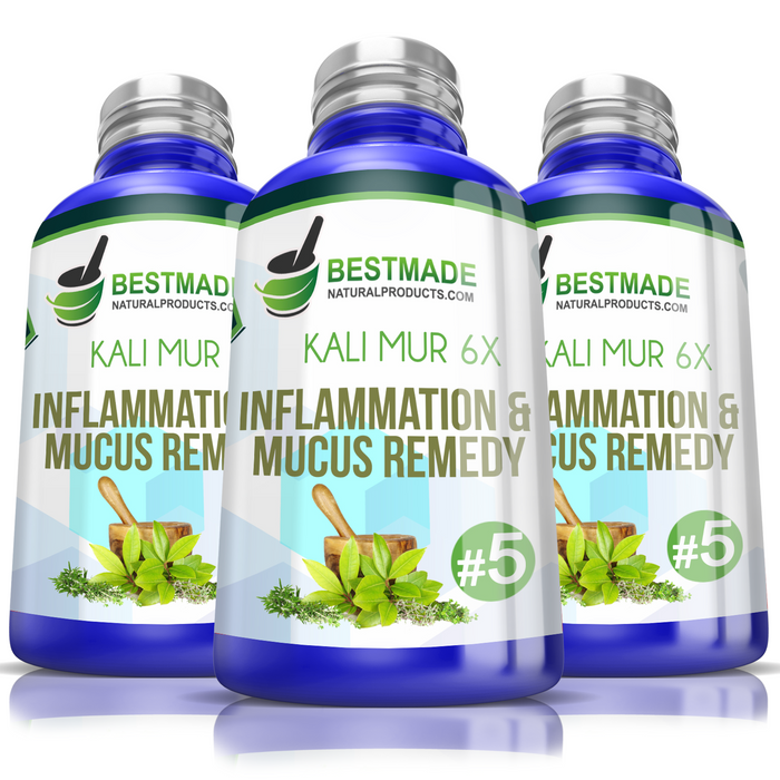 Kali Muriaticum 6x | Inflammation & Mucosa Remedy Triple