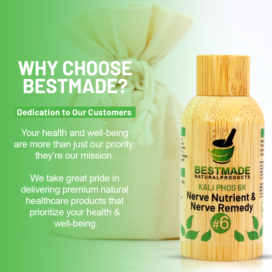 Kali Phosphoricum 6x | Nerve Nutrient & Nerve Remedy