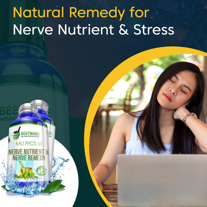 Kali Phosphoricum 6x | Nerve Nutrient & Stress Remedy - 