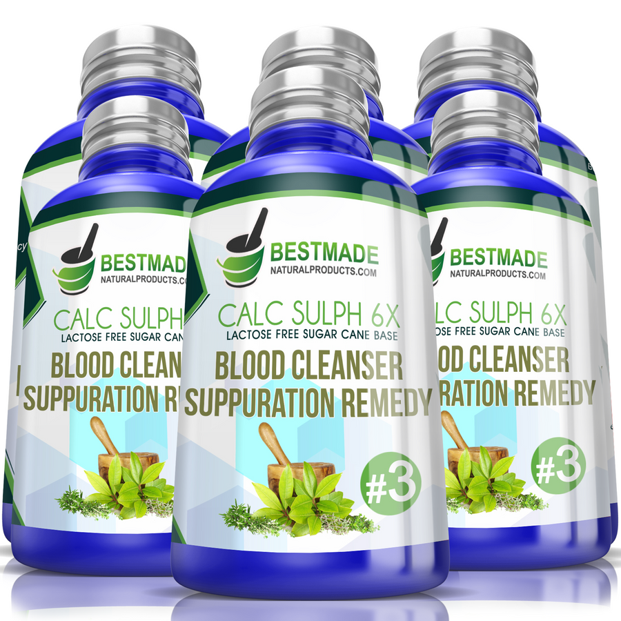 Lactose Free Acne Suppuration Remedy Tablets Six Pack- Save