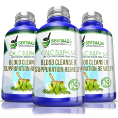 Lactose Free Blood Cleanser Suppuration Remedy Tablets Triple Pack - SAVE 30%