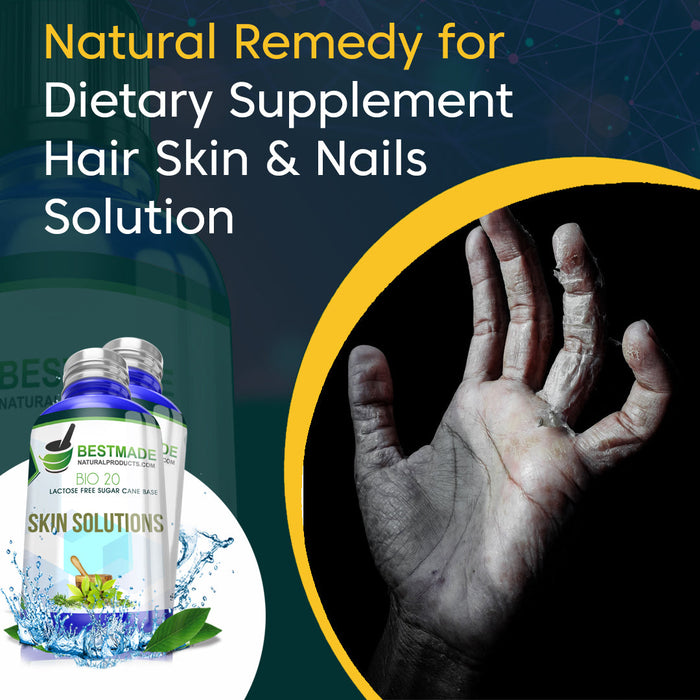 Lactose Free Hair Skin & Nails Supplement | Bio20 Triple