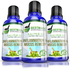 Lactose Free Muriaticum 8x | Inflammation & Mucosa Remedy Triple Pack - SAVE 30%