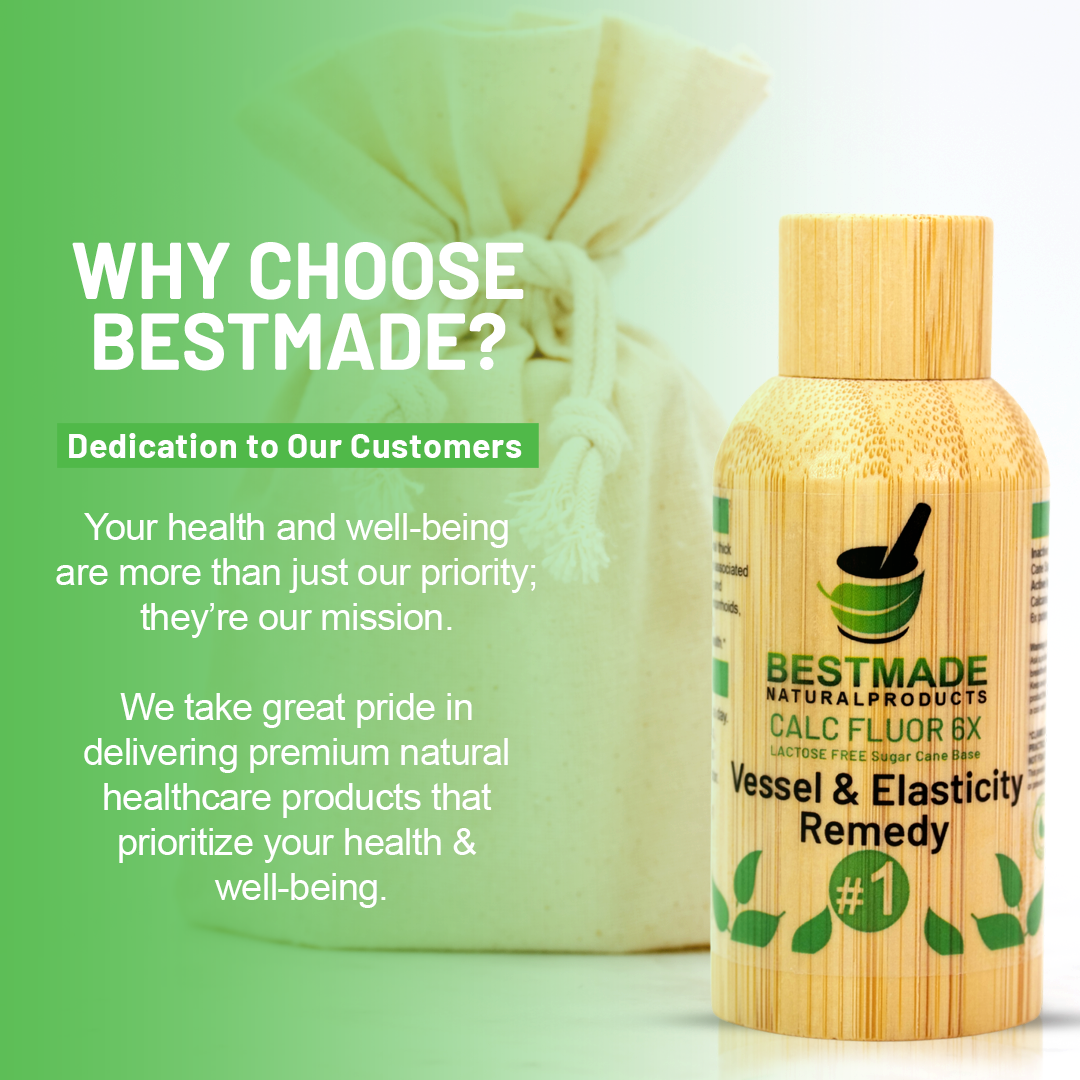 Lactose Free Vessel & Elasticity Remedy 6x - BM Products