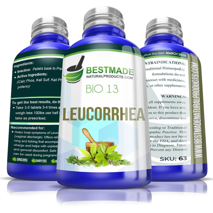 Leukorrhea Tablets Natural Remedy (Bio13) - Simple Product