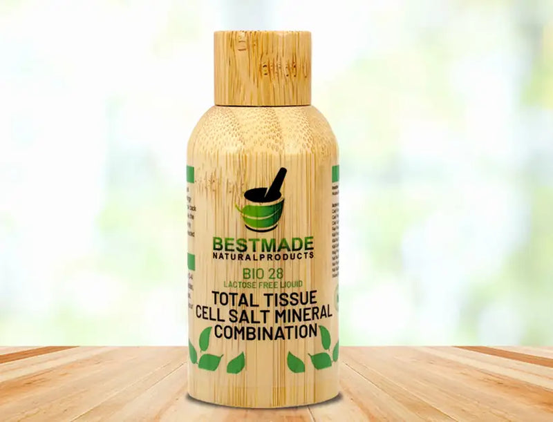Combinaison de minéral de sel de cellule de tissu totale Bio28, 30 millilitres
