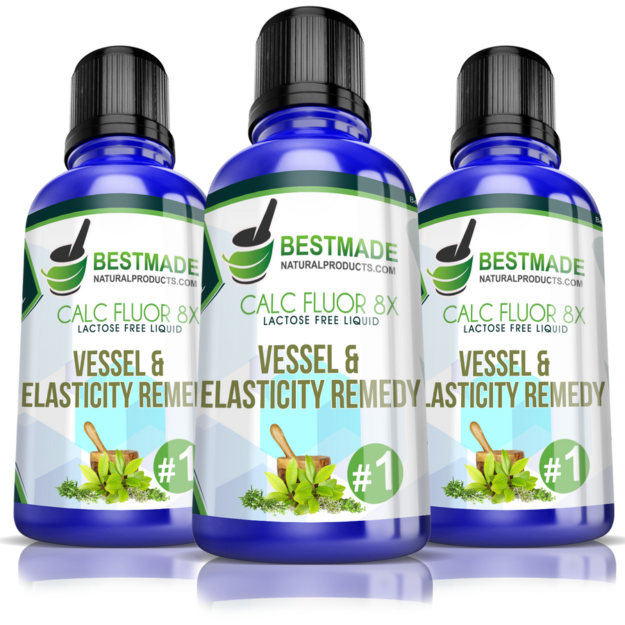 Liquid Calcarea Fluorica 8x | Vessel & Elasticity Remedy