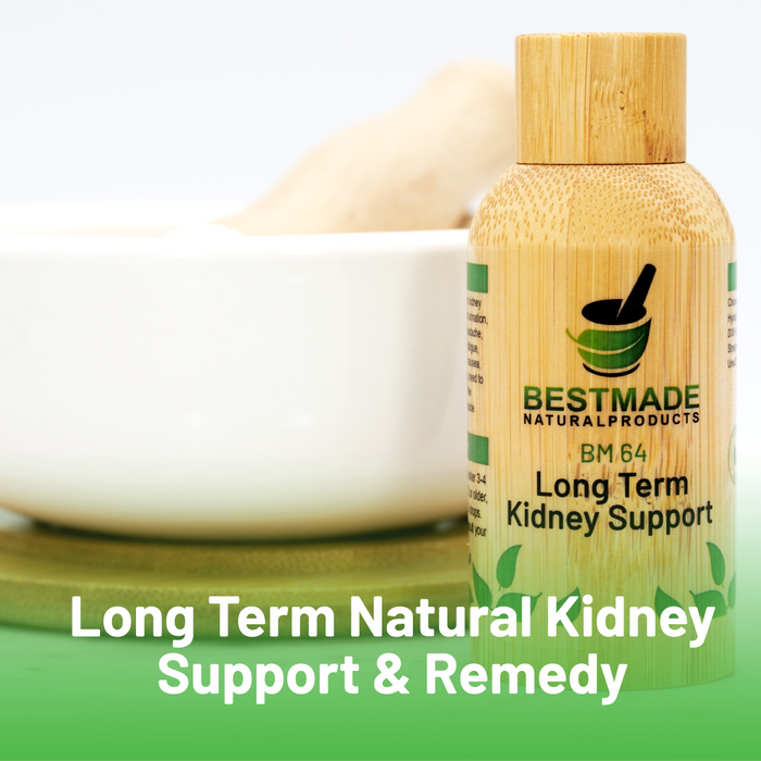 Long Term Natural Kidney Support & Remedy (BM64) - BM