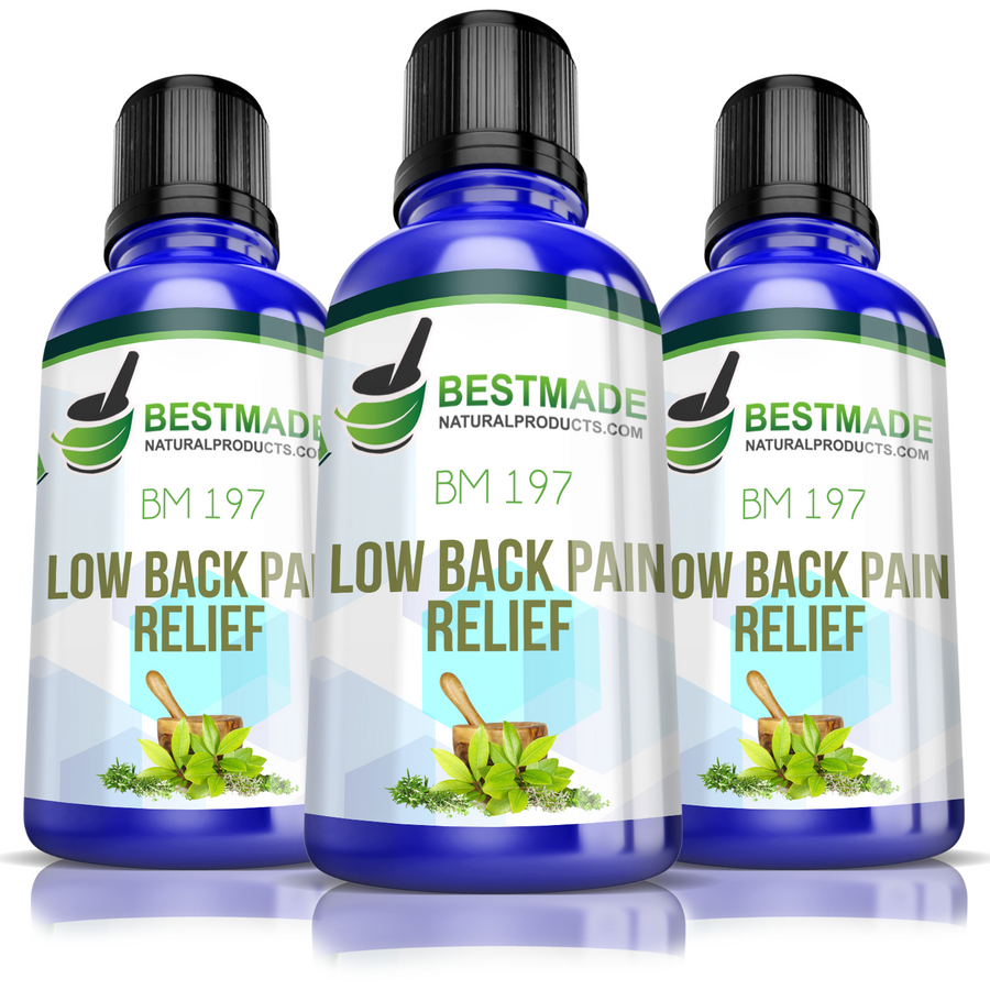 Low Back Pain Support & Muscle Soreness Remedy BM197 Triple