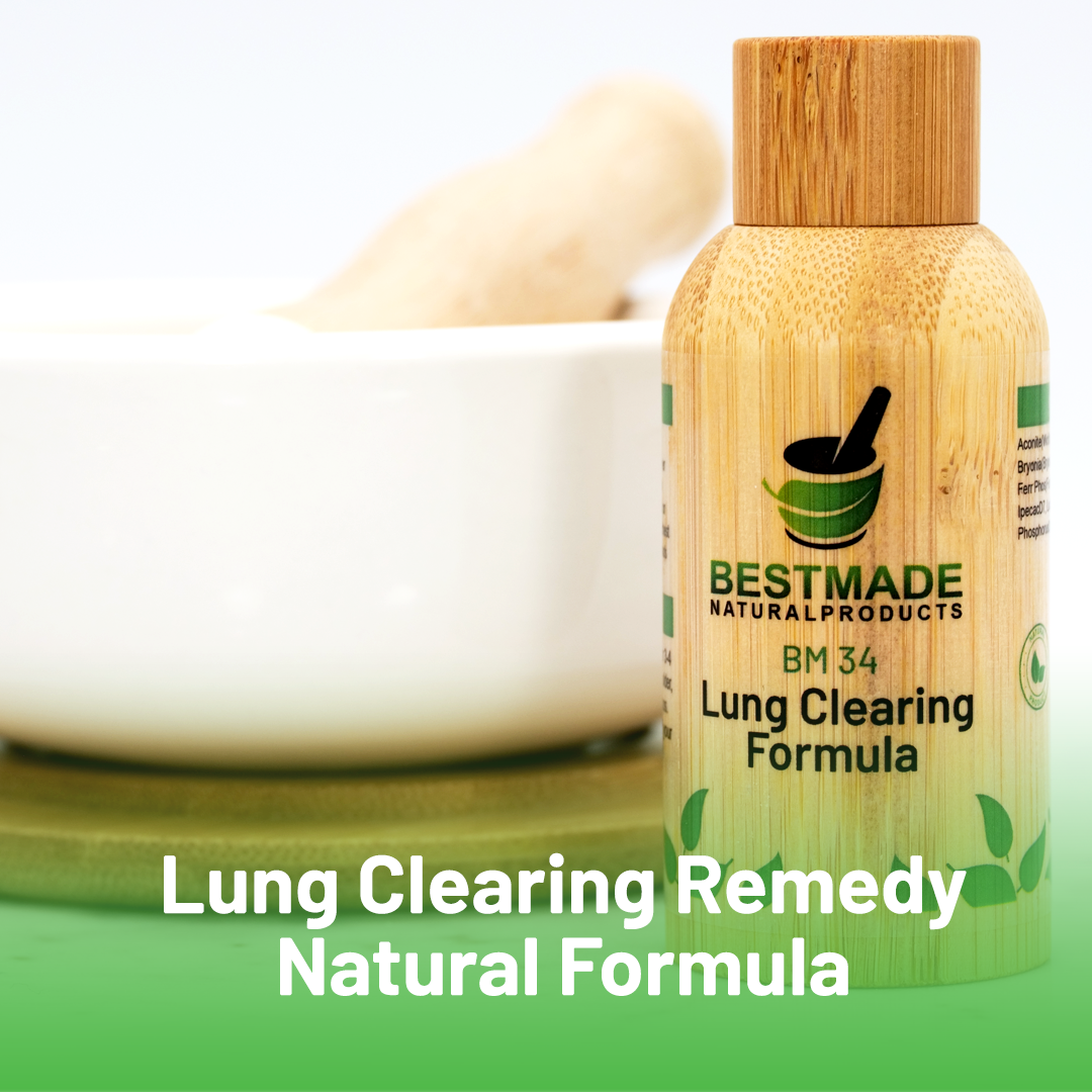 Lung Clearing Remedy Natural Formula (BM34) - BM Products