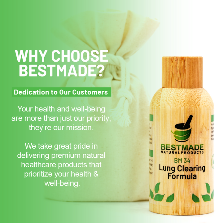 Lung Clearing Remedy Natural Formula (BM34) - BM Products