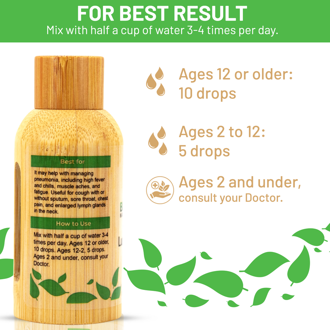 Lung Clearing Remedy Natural Formula (BM34) - BM Products