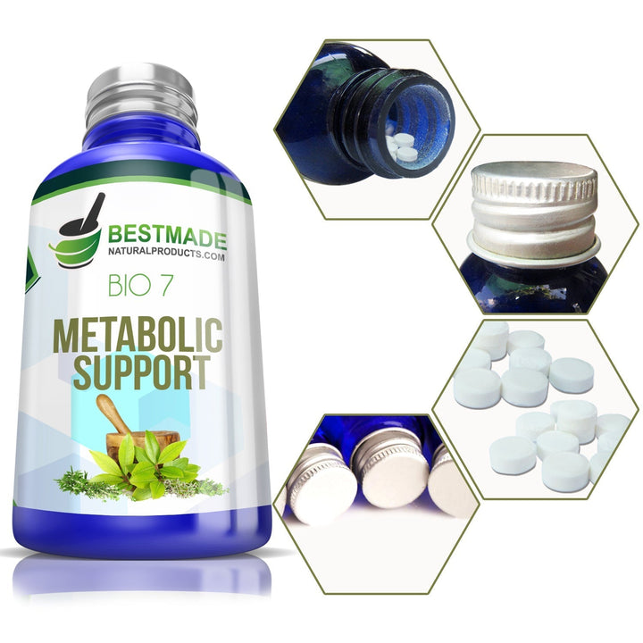 Metabolic Support Bio7 Tablets Natural Remedy