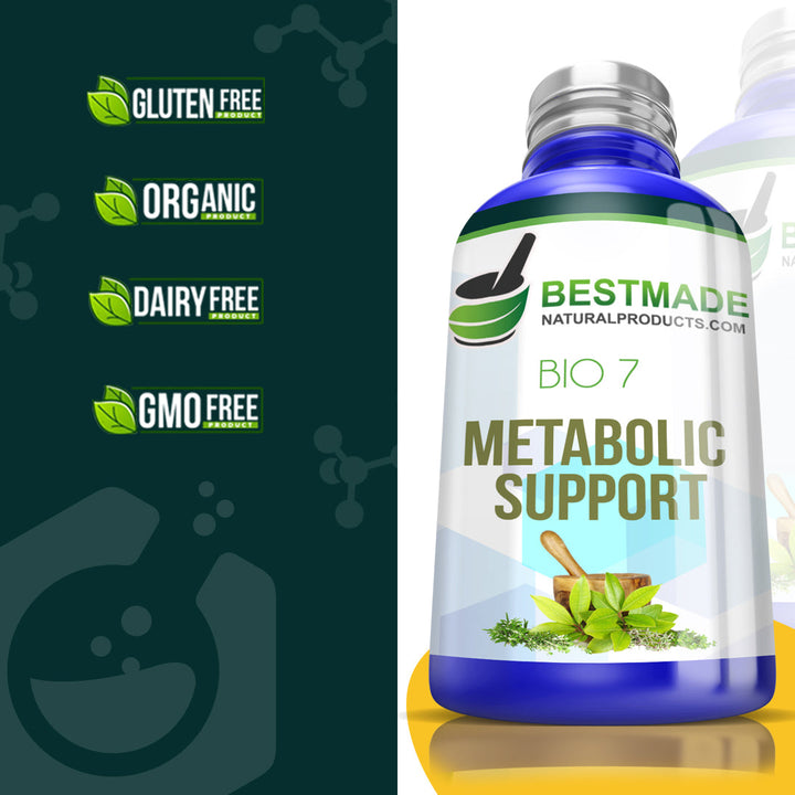 Metabolic Support Bio7 Tablets Natural Remedy