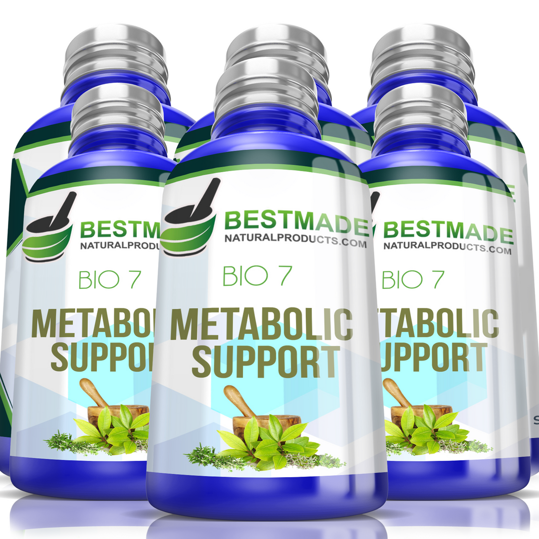 Metabolic Support Bio7 Tablets Natural Remedy Six Pack-