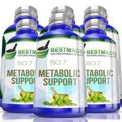 Metabolic Support Bio7 Tablets Natural Remedy Six Pack- Save 50%