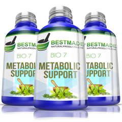 Metabolic Support Bio7 Tablets Natural Remedy Triple Pack- Save 30%