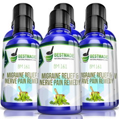 Migraine Support & Nerve Remedy BM161 30mL Six Pack- Save 50%