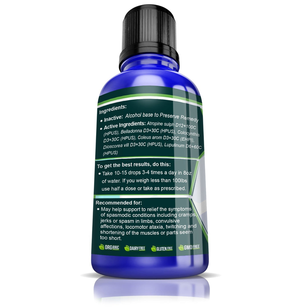 Muscle Spasms & Cramps Natural Remedy (BM148) - BM Products