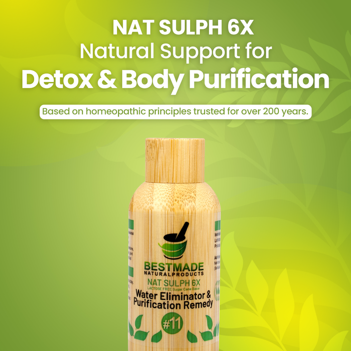 Nat Sulph 6x (Natrum Sulphuricum) Vegan & Lactose-free Cell