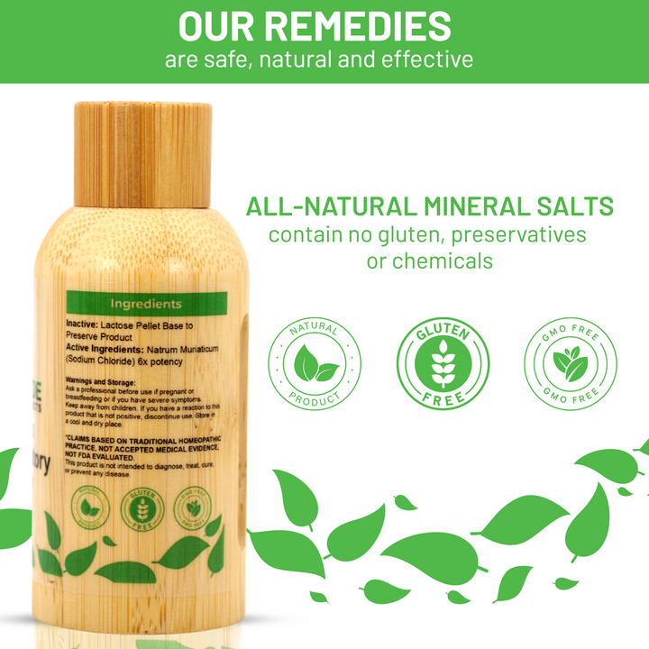 Natrum Muriaticum 6x | Fluid Regulation Remedy - Simple