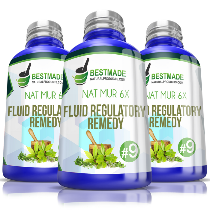 Natrum Muriaticum 6x | Fluid Regulation Remedy Triple Pack