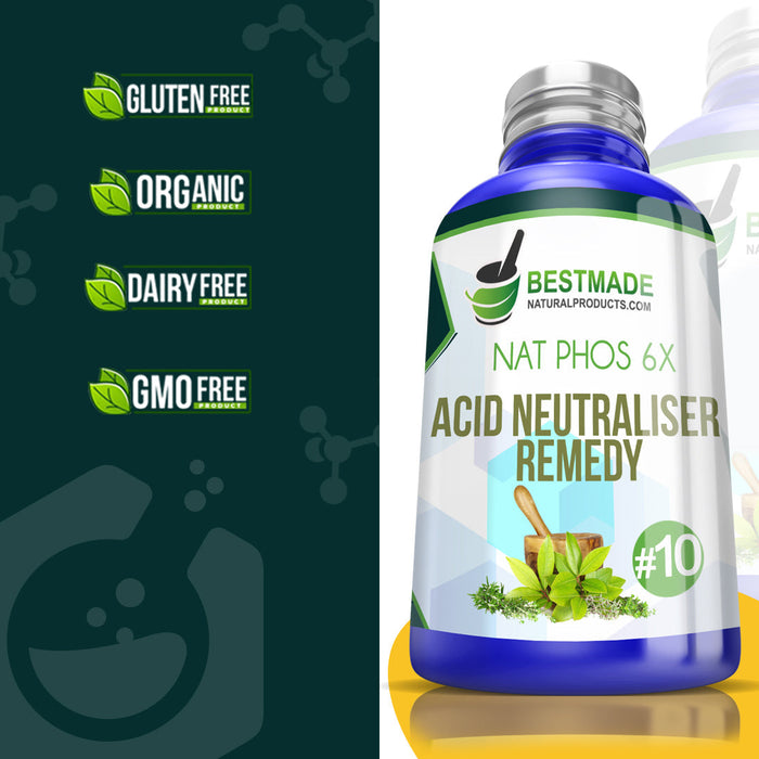 Natrum Phosphoricum 6x | Acid Neutralizer Remedy - Simple 