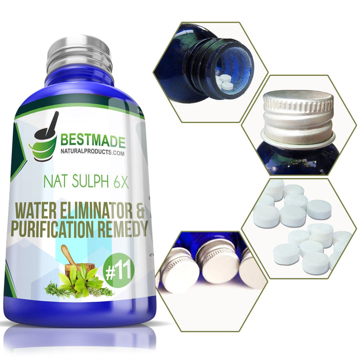 Natrum Sulphuricum 6x | Cell Salt Purification Remedy - 
