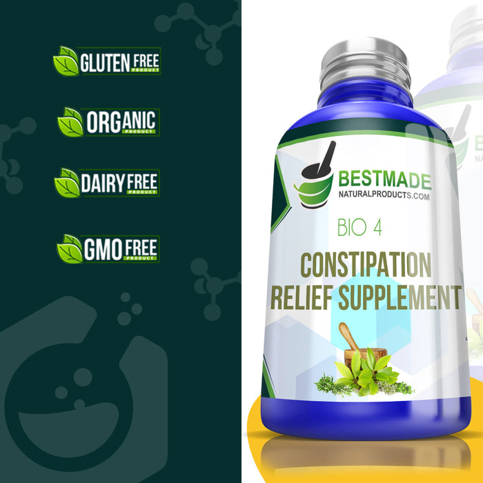 Natural Constipation Relief Supplement Bio4 - Simple Product