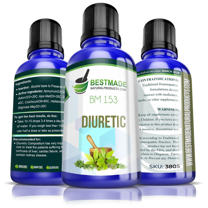 Natural Diuretic Formula Remedy (BM153) - Shop Now - Simple 